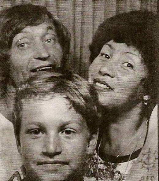 Николай Агутин с первой женой Людмилой и сыном Леонидом