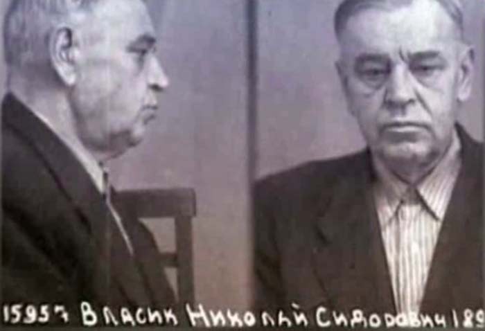 Николай Власик во время ареста