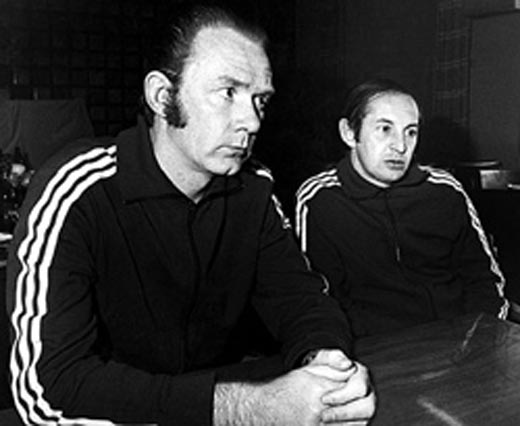 Олег Базилевич и Валерий Лобановский