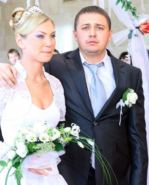 Олег Верещагин и жена Александра