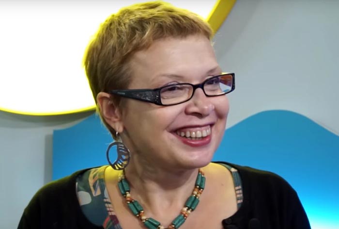 телеведущая Ольга Бакушинская
