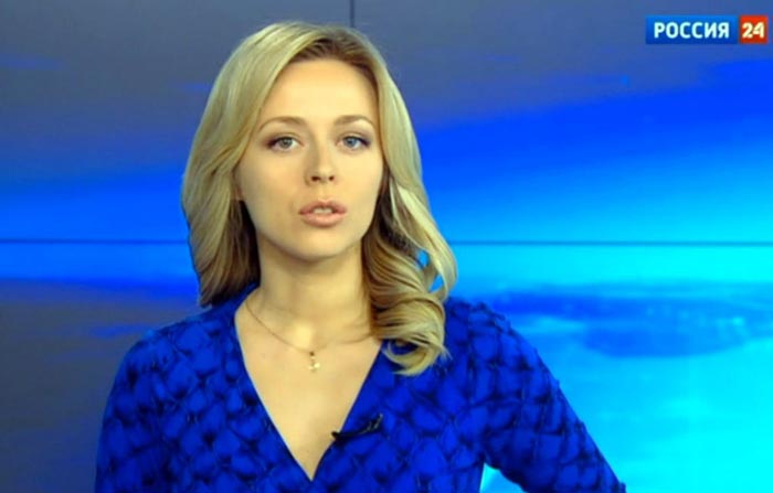 ведущая канала Россия 24 Ольга Башмарова