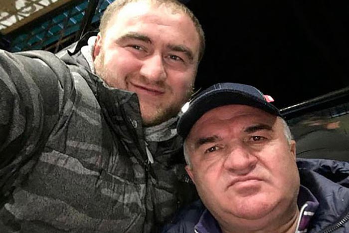 Рауф Арашуков и отец Рауль Арашуков