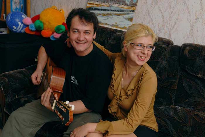 Сергей Барышев с женой Екатериной