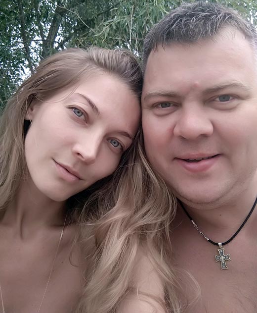 Светлана Бакулина и муж Егор Бакулин