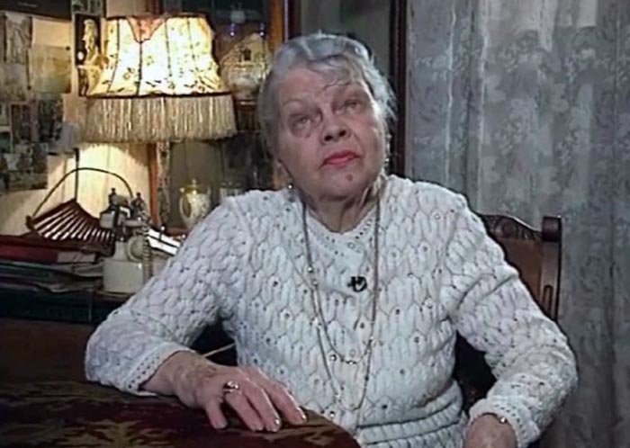 Светлана Баталова в старости