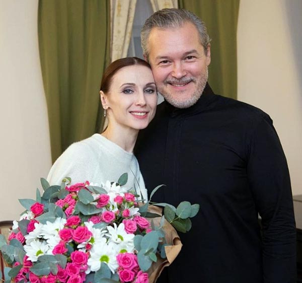 Светлана Захарова и муж Вадим Репин