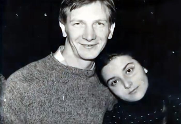 Виктор Бычков и первая жена Наталья