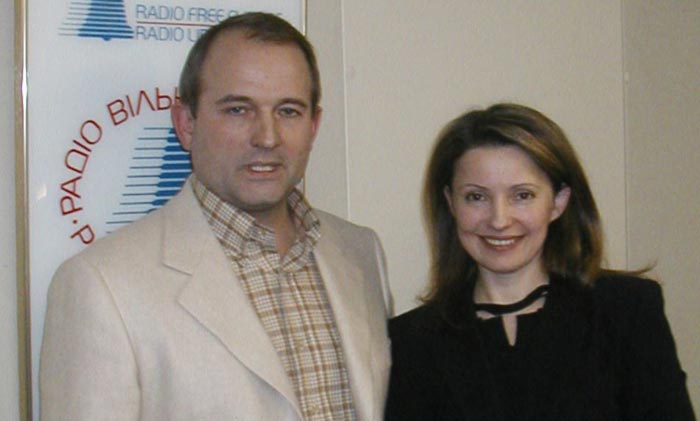 Виктор Медведчук и Юлия Тимошенко