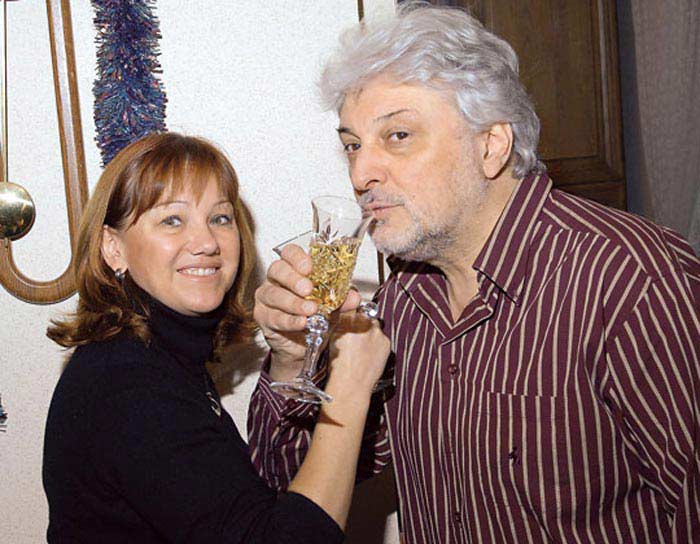 Вячеслав Добрынин с женой Ириной