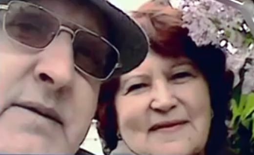 Владимир Лаптев с женой