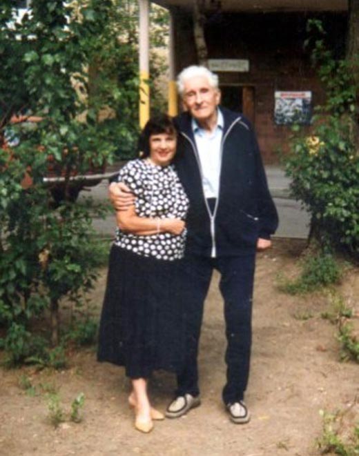 Владимир Герцик с женой