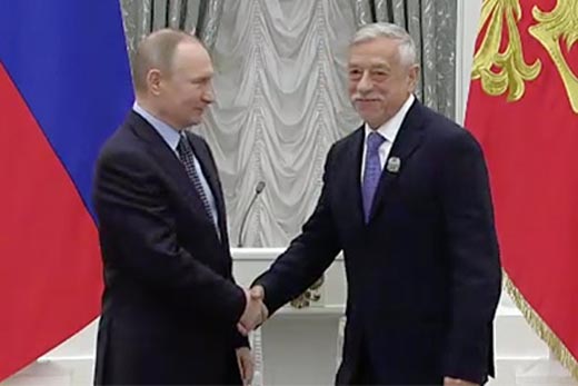 Владимир Грамматиков и Владимир Путин