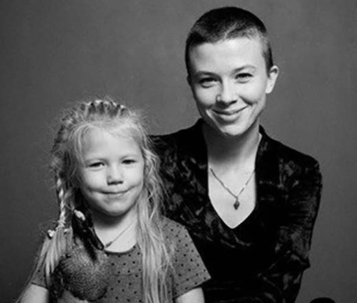 Ольга Смирнова и дочь Василиса