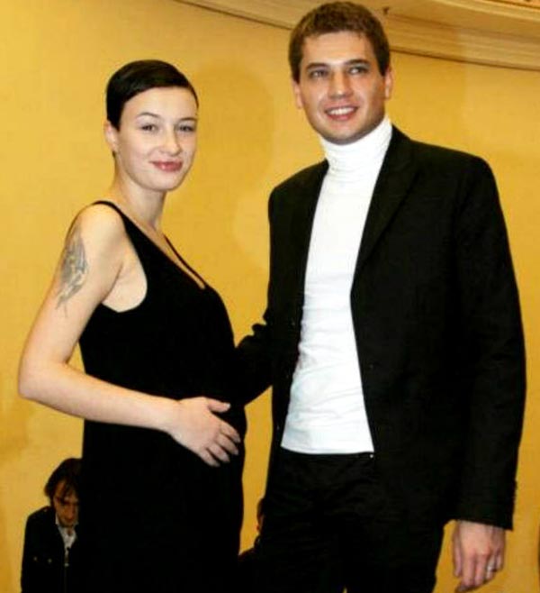 Анастасия Приходько и муж Александр