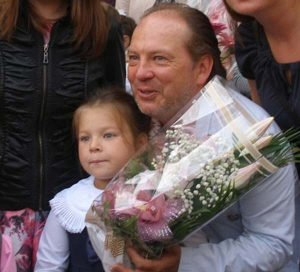 Андрей Федорцов с дочерью Варей