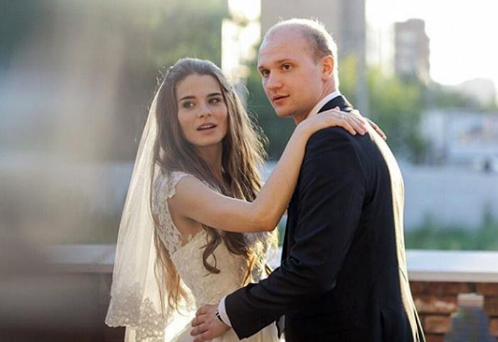 Дмитрий Подадаев и жена Валерия Бурдужа