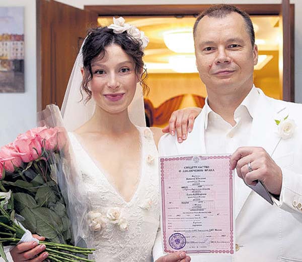 Елена Полякова и Виталий Бордачев