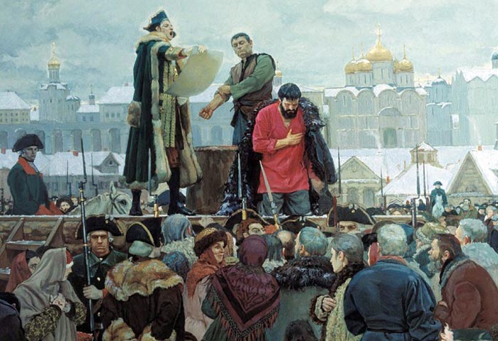 казнь Емельяна Пугачева