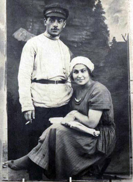 Генрих Ягода и жена Ида Авербах