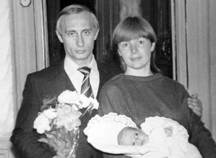 Людмила Путина и Владимир Путин