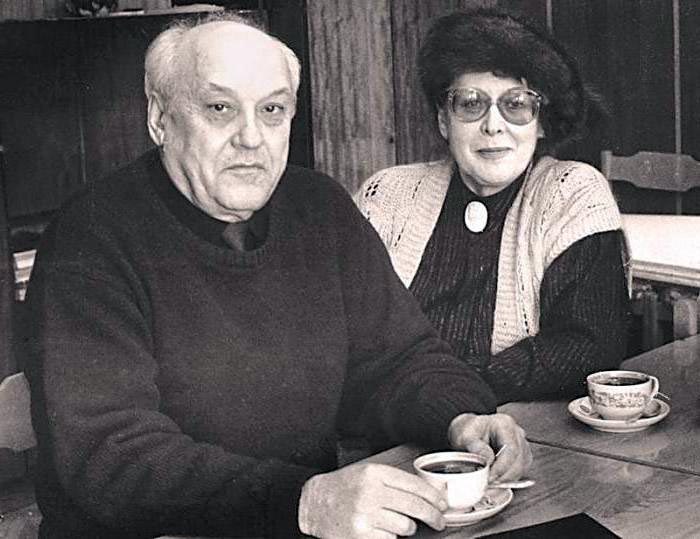 Петр Проскурин и жена Лилиана