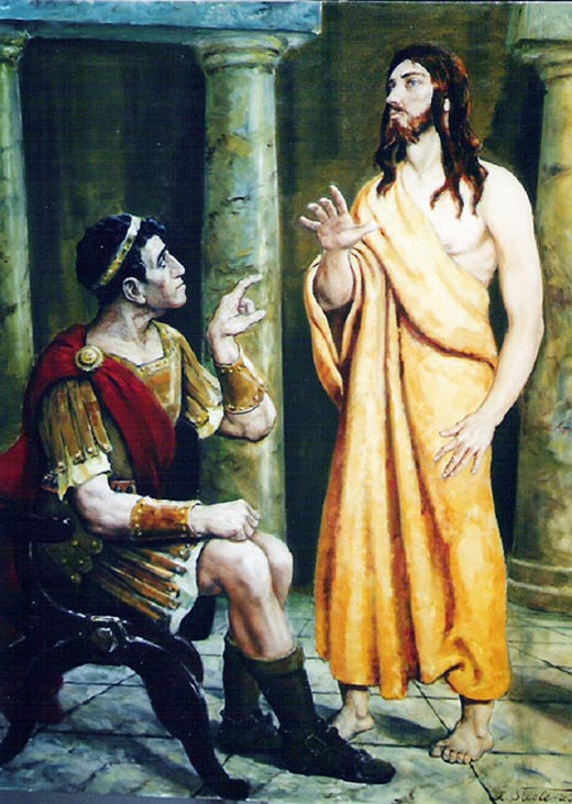Понтий Пилат и Иисус Христос