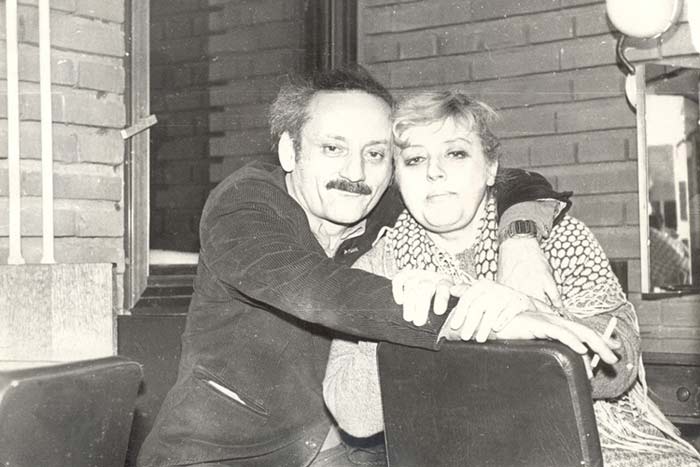 Семен Фарада и жена Мария Полицеймако